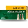 Патрон Sellier & Bellot кал.7,62х54R, пуля SP, масса 11,7 грамм