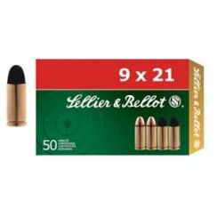 Патрон охотничий Sellier & Bellot SP, кал. 9 мм (9x21). 8,0 g/124 grs