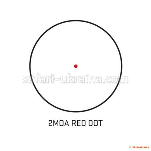 Прицел коллиматорный Sig Sauer Optics Romeo 5,1x20MM, 2 MOA RED DOT, 0.5 MOA ADJ, M1913, BLACK