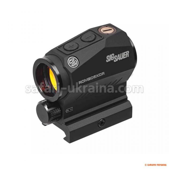 Приціл колліматорний Sig Sauer Optics Romeo 5 XDR Compact Red Dot Sight, 1x20 mm, 2 MOA Red Dot 65 MOA Circle 