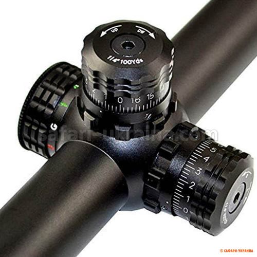 Приціл оптичний Sniper LT4-16X50, сітка: Mil-Dot, з підсвічуванням 