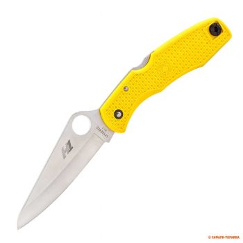 Складной нож Spyderco Pacific желтый
