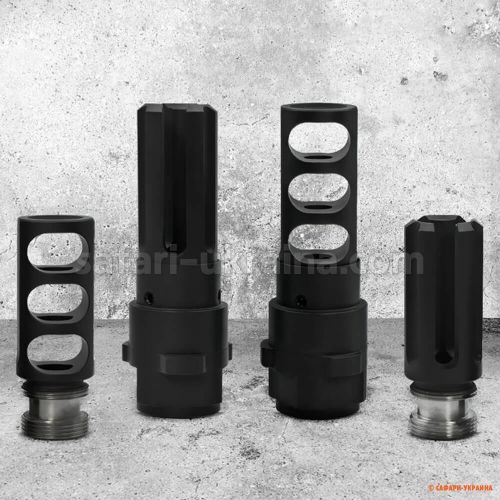 Саундмодератор STEEL HORDE QD-T .223, різблення 1/2x28 SMALL 