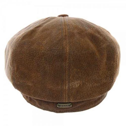 Кепка восьмиклинка Stetson 8-Panel Cap Pigskin, 6897101-6