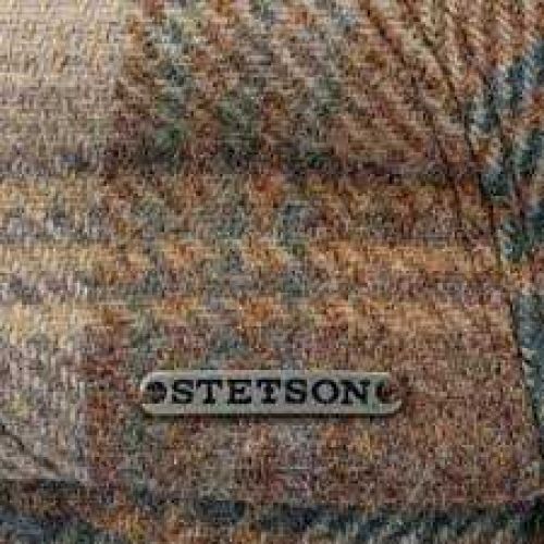Мужская шерстяная кепи Stetson Driver Cap Woolrich Check, 6380304-264