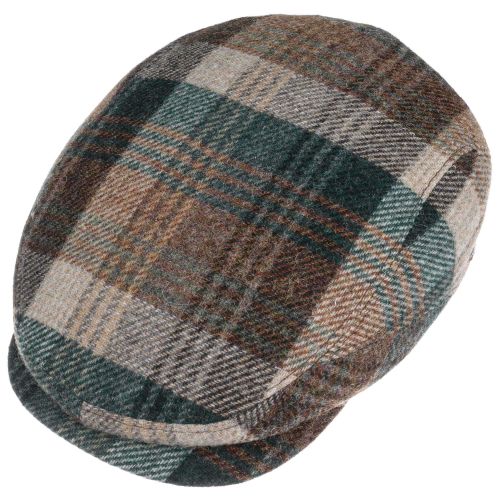 Мужская шерстяная кепи Stetson Driver Cap Woolrich Check, 6380304-264