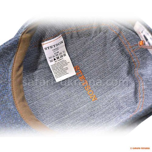 Мужская английская кепи Stetson Driver Cap Wool Herringbone, 6380502-325