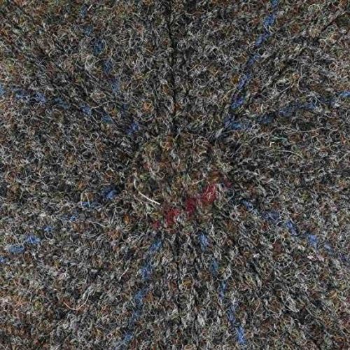 Твидовая кепка мужская Stetson Hatteras Harris Tweet Virgin Wool Check, 6840307-235
