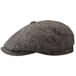 Кепка шерстяна чоловіча Stetson Hatteras Woolrich Herringbone, 6840514-333