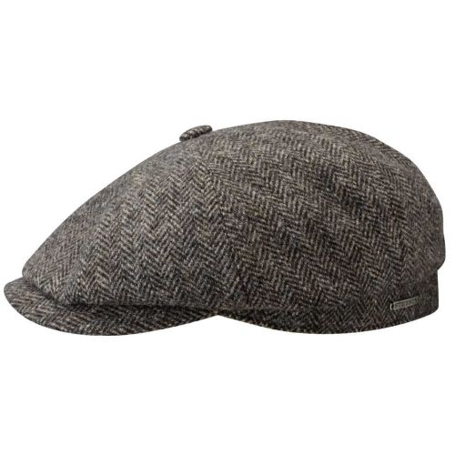 Кепка шерстяная мужская Stetson Hatteras Woolrich Herringbone, 6840514-333
