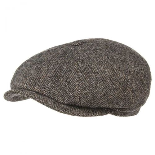 Кепка шерстяная мужская Stetson Hatteras Woolrich Herringbone, 6840514-333