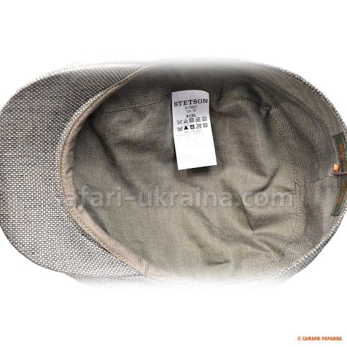 Мужская кепка из льна Stetson Ivy Cap Linen, 6173802-76