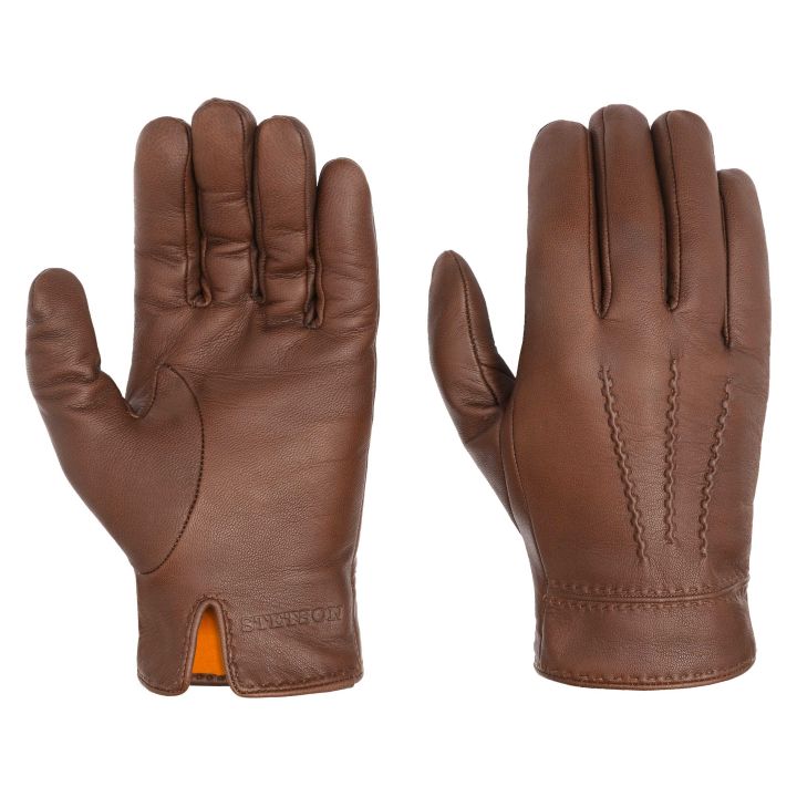 Рукавички чоловічі шкіряні Stetson Gloves Goat Nappa, 9497210-6 