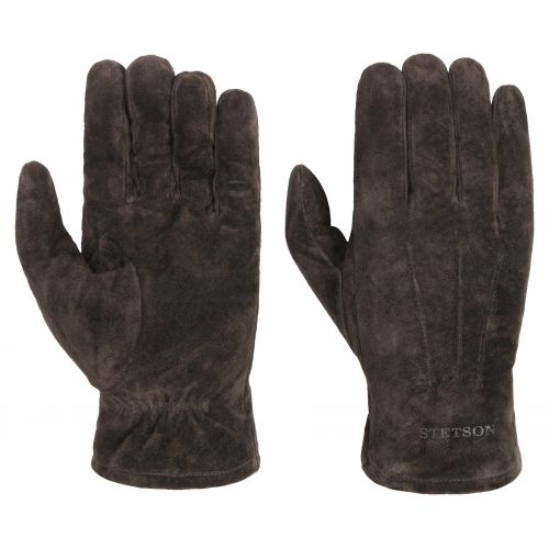 Рукавички шкіряні замшеві Stetson Gloves PigSkin, 9497104-62 