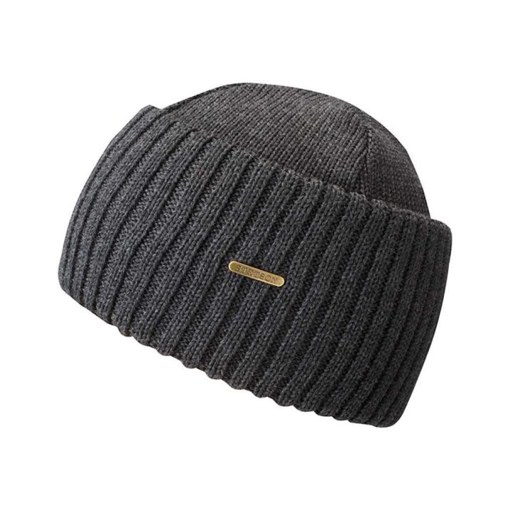 Шерстяна шапка чоловіча Stetson Beanie Merino Wool, 8519301-33 