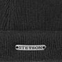 Черная мужская шапка Stetson Docker Cotton Knit, 8811101-1