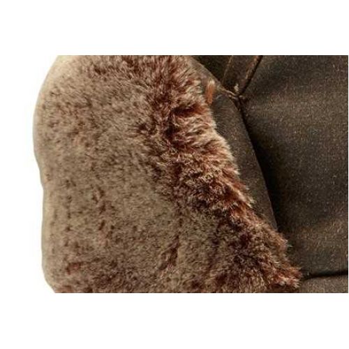 Шапка вушанка чоловіча зимова Stetson Bomber Cap CO/PES Fake Fur, 9231104-6 