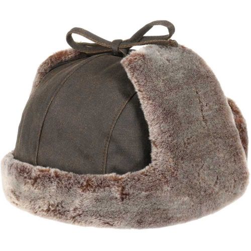 Шапка вушанка чоловіча зимова Stetson Bomber Cap CO/PES Fake Fur, 9231104-6 