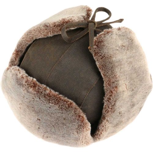 Шапка вушанка чоловіча зимова Stetson Bomber Cap CO/PES Fake Fur, 9231104-6 