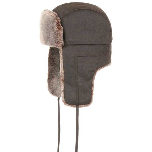 Шапка вушанка чоловіча зимова Stetson Bomber Cap CO/PES Fake Fur, 9231104-6 