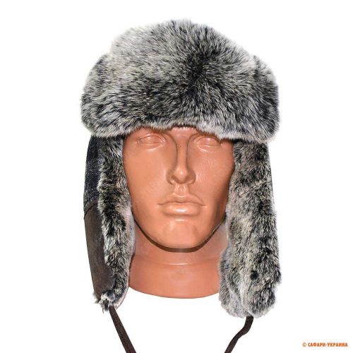 Мужская шапка ушанка Stetson Stevens, натуральный мех кролика