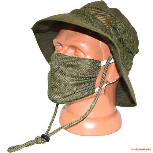 Хлопковая шляпа Stetson Hannibal, с москитной повязкой