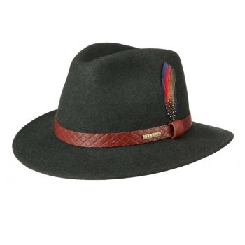 Мужская шерстяная шляпа Stetson Traveller Woolfelt Mix, 2598108-45
