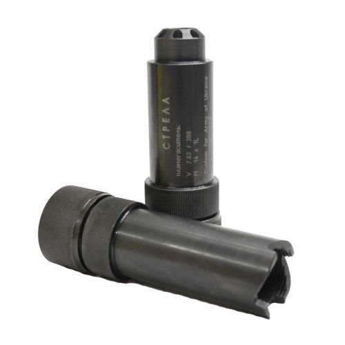 Вогнегасник Стріла для АК-74, кал. 7.62 / 5.45 / .223 Rem, різьба 24 х 1,5 
