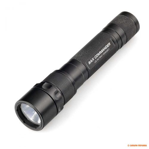 Ручний ліхтар Surefire 8AX COMMANDER, потужність 110 люмен, 18 х 3,7 см 