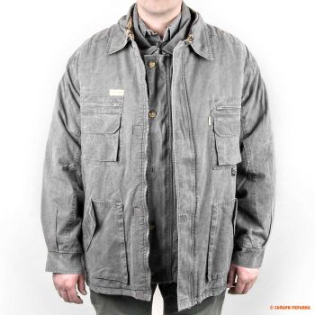 Куртка з бавовни для сафарі Tag Safari Field Jacket, сіра