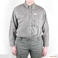 Сорочка для сафарі з 100% бавовни Tag Safari Men`s hunter shirt, сіра