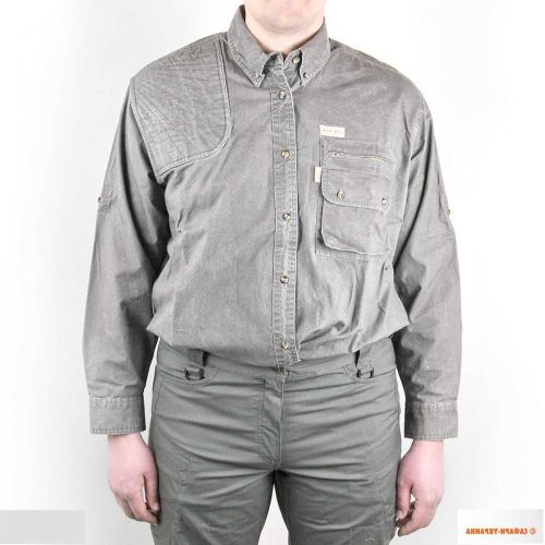 Рубашка для сафари из 100% хлопка Tag Safari Men`s hunter shirt, серая