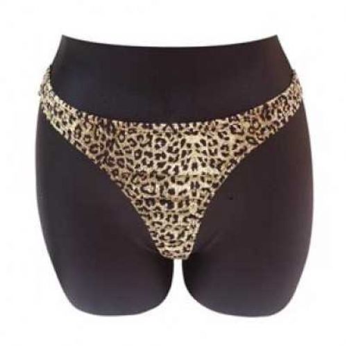 Жіноча нижня білизна з леопардовим малюнком Tag Safari Briefs, 100% бавовна 
