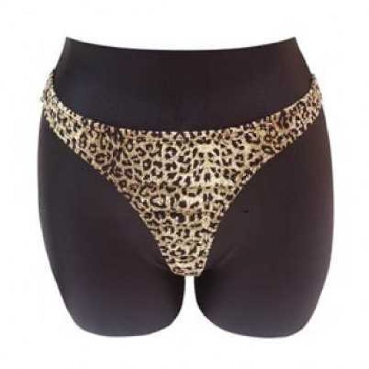 Женское нижнее белье с леопардовым рисунком Tag Safari Briefs, 100% хлопок