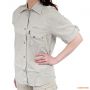 Рубашка для сафари женская Tag Safari Ladies Hunter Shirt, 100% хлопок, бежевая