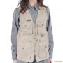 Жилетка жіноча для сафарі Tag Safari Travel Vest, пісочна, 100% бавовна 