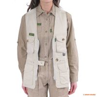 Жилетка жіноча для сафарі Tag Safari Travel Vest, бежева, 100% бавовна