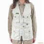 Жилетка жіноча для сафарі Tag Safari Travel Vest, бежева, 100% бавовна 