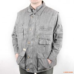 Жилетка з бавовни для сафарі Tag Safari Travel Vest, сіра