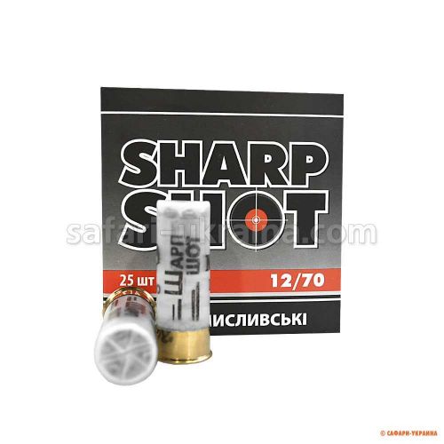 Охотничий патрон Тахо Sharp Shot, кал.12/70, №00, навеска 34г (в контейнере)