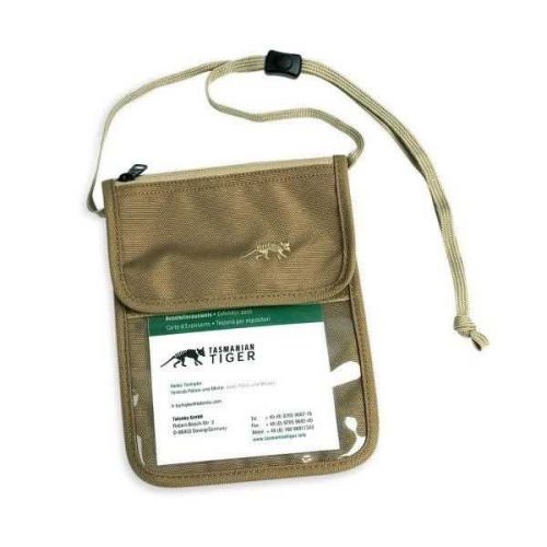 Чехол на шею для документов Tasmanian Tiger TT Neck Pouch, 28x14,5x1,5 см, Khaki