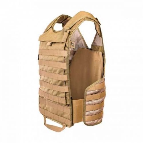 Жилет розвантажувальний Tasmanian Tiger TT Vest Base MK2 Plus, система MOLLE, Coyote brown 