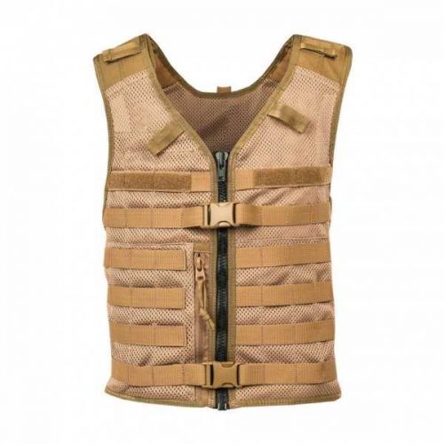 Жилет розвантажувальний Tasmanian Tiger TT Vest Base MK2 Plus, система MOLLE, Coyote brown 