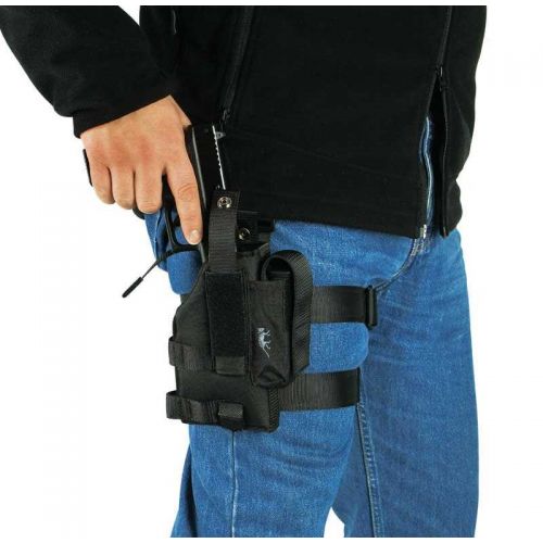 Тактична кобура універсальна Tasmanian Tiger Tactical Holster, 18 x 10 x 3 см, чорна 