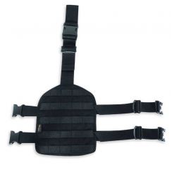 Розвантажувальна пластина на ногу Tasmanian Tiger Leg Base MTS, з системою MOLLE, чорна