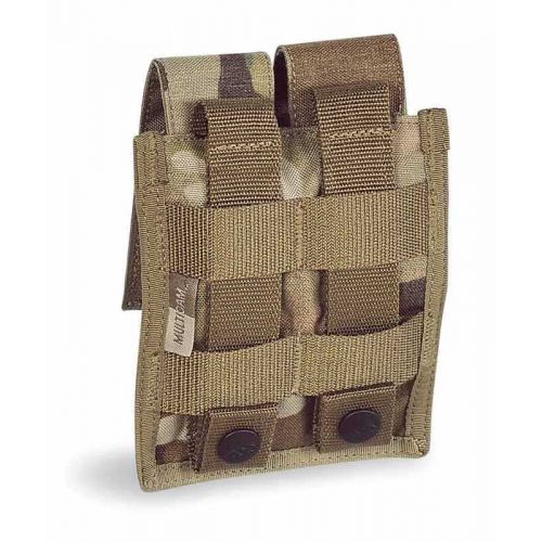 Подсумок двойной для магазинов Tasmanian Tiger TT DBL Pistol Mag MC, 13 x 11 x 3 см, цвет: multicam