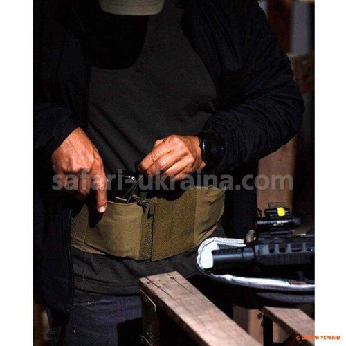 Пояс з прихованою кишенею Tasmanian Tiger Secret Cummerbund, Khaki 