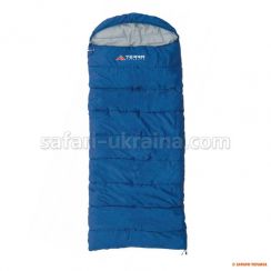 Спальний мішок "Terra Incognita" Asleep-400 Wide, синій