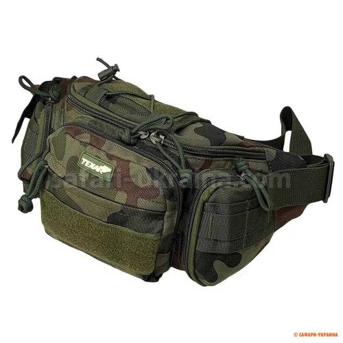 Сумка на пояс Texar, 5,2 л (camo, olive) Сумка на пояс Texar, 5,2 л (camo, olive)