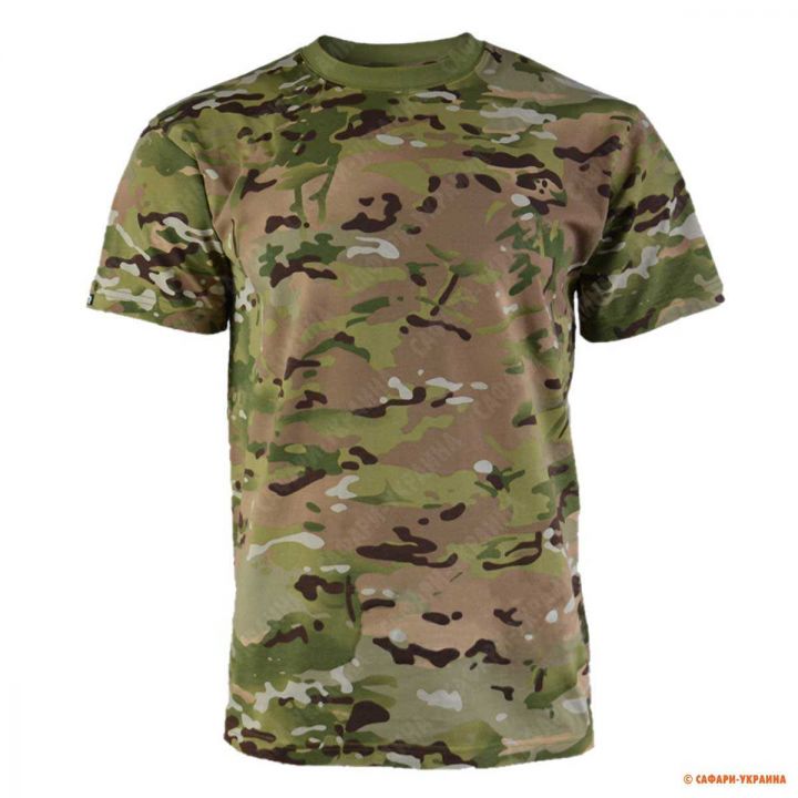 Футболка с коротким рукавом Texar T-shirt, 100% хлопок, цвет: mc camo